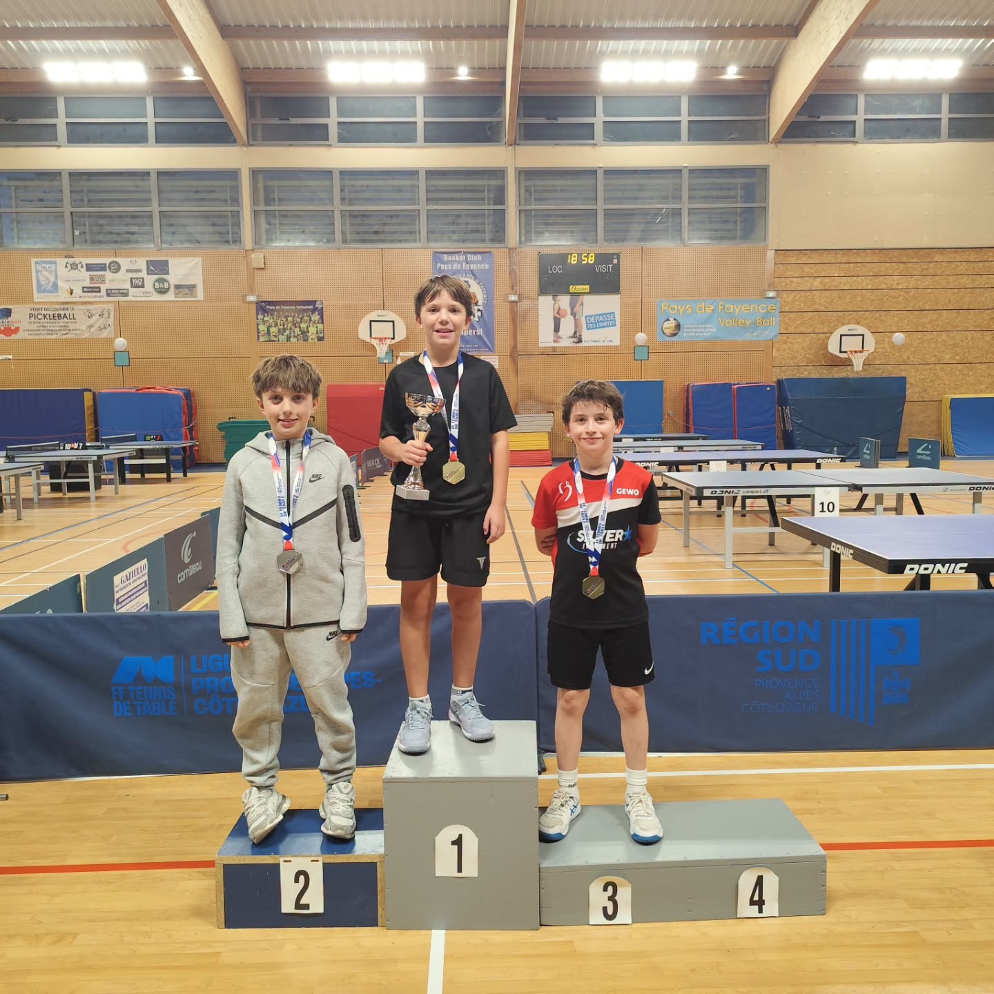 Grand Prix des Jeunes Podium